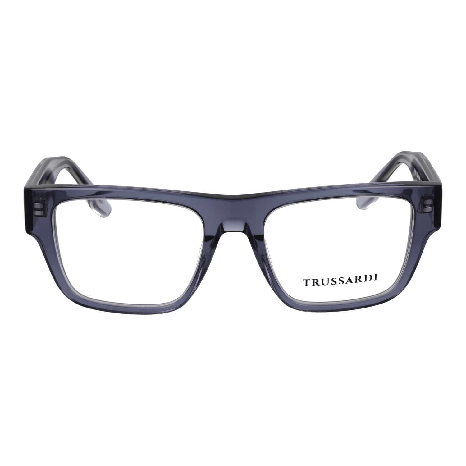 Trussardi TSU6043 52T02 front view – Acetate frame