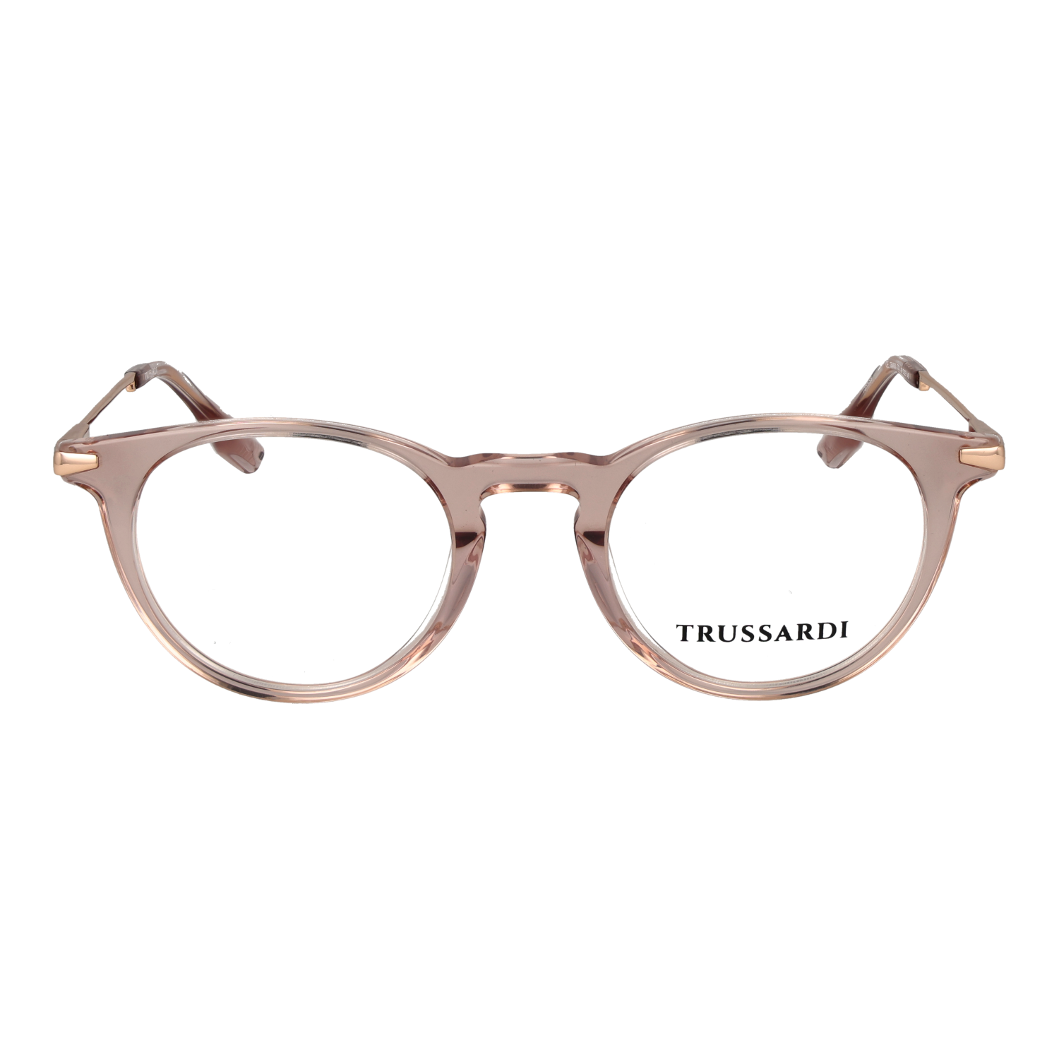 Trussardi TSU6053 49T01 front view – Acetate frame