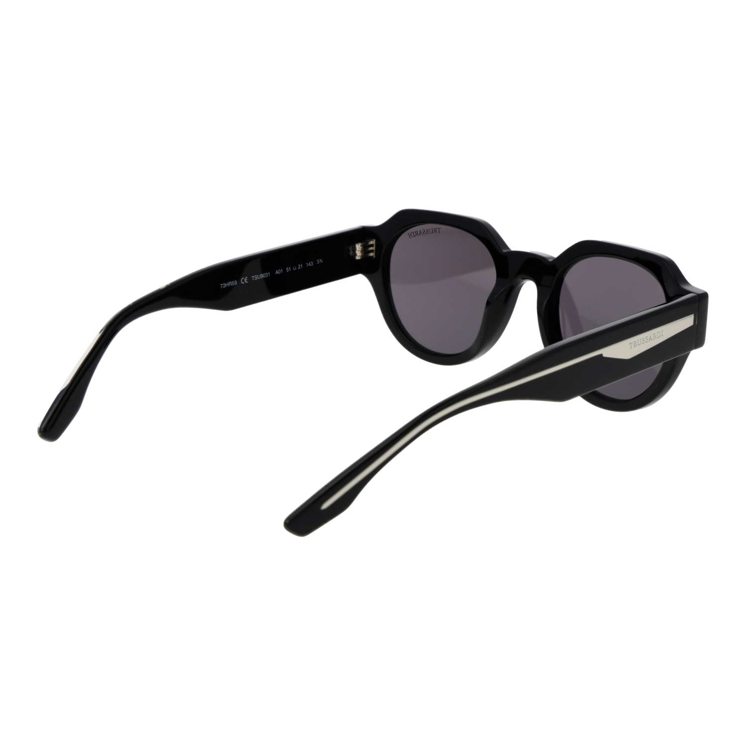 Trussardi TSU9031 51A01 rear view – Acetate frame