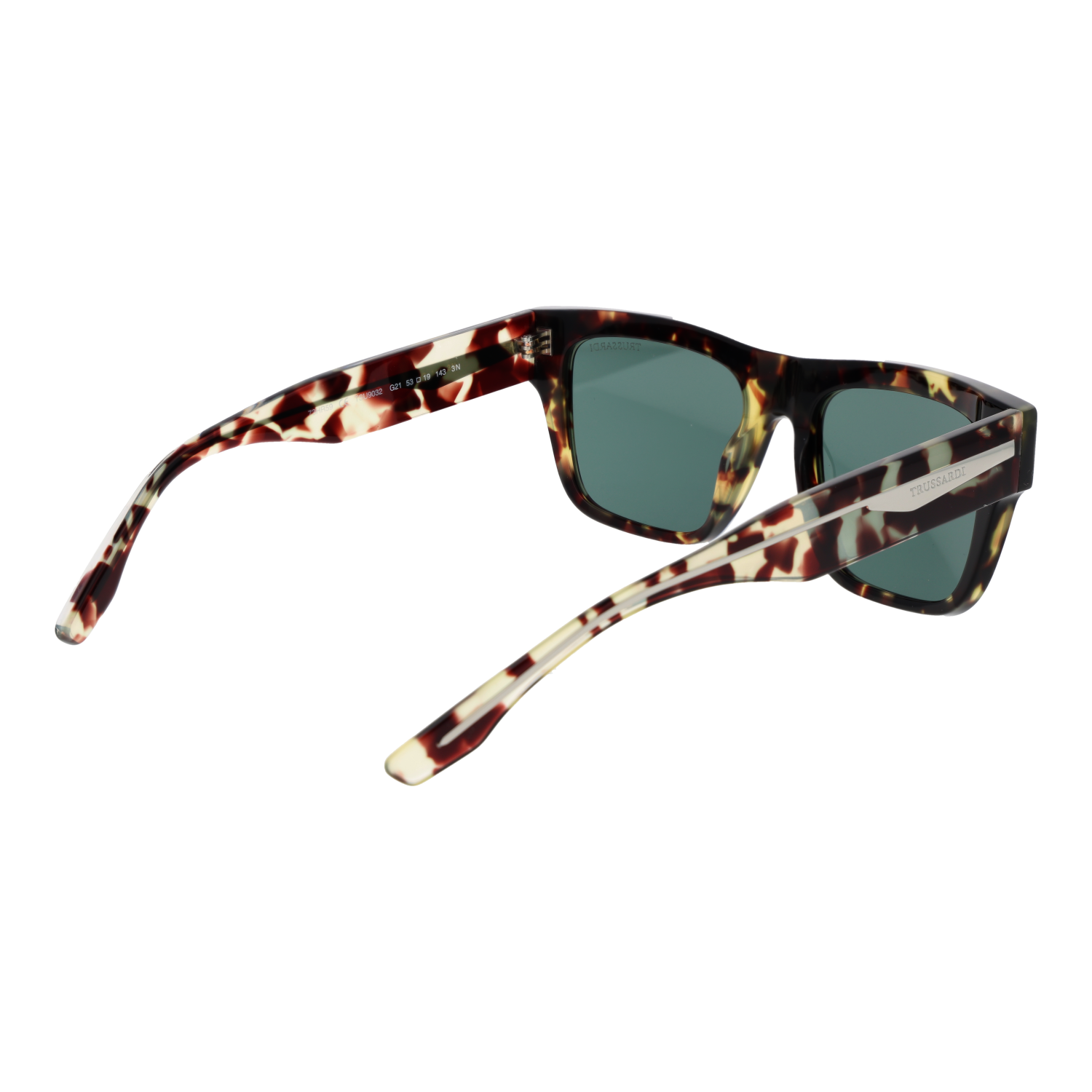 Trussardi TSU9032 53G21 rear view – Acetate frame