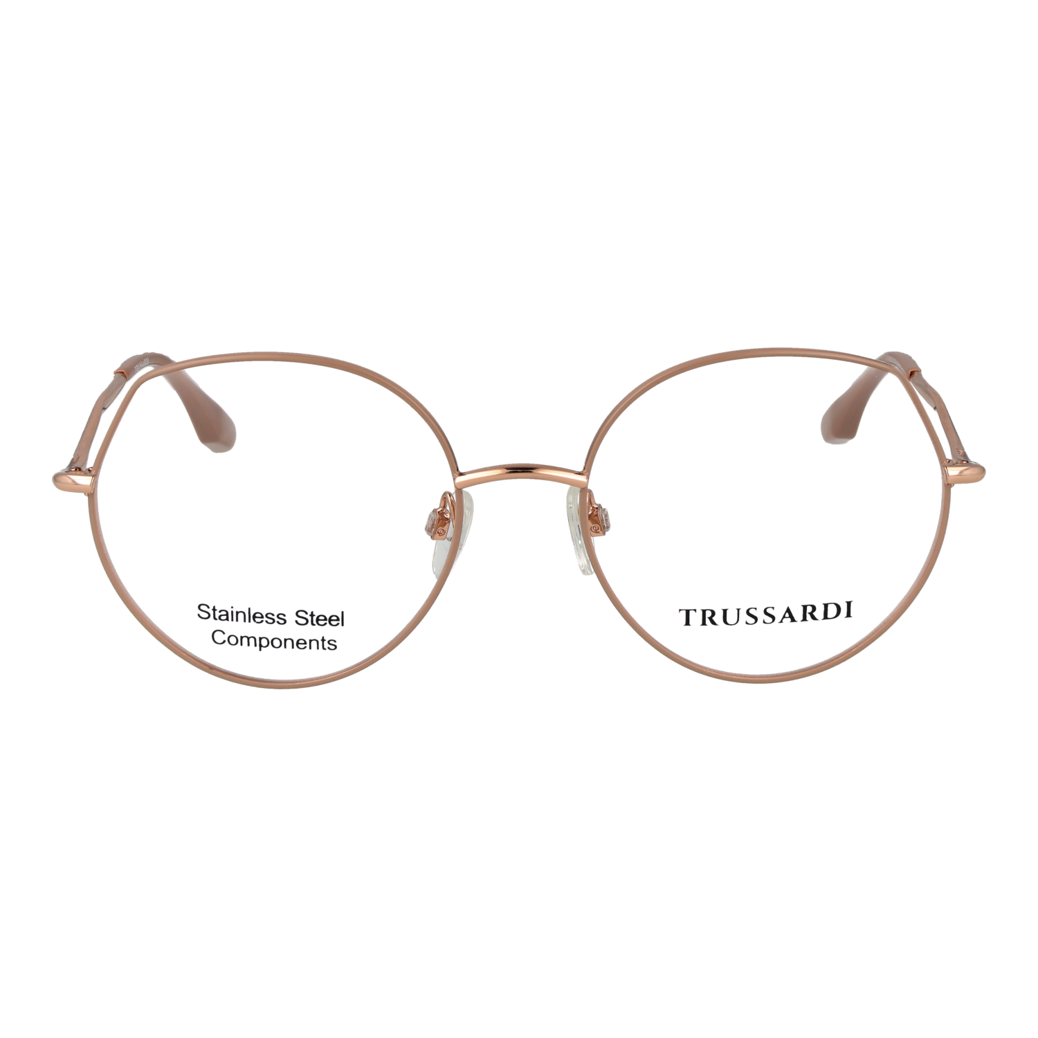 Trussardi TSW1039 5401A front view – Stainless Steel frame
