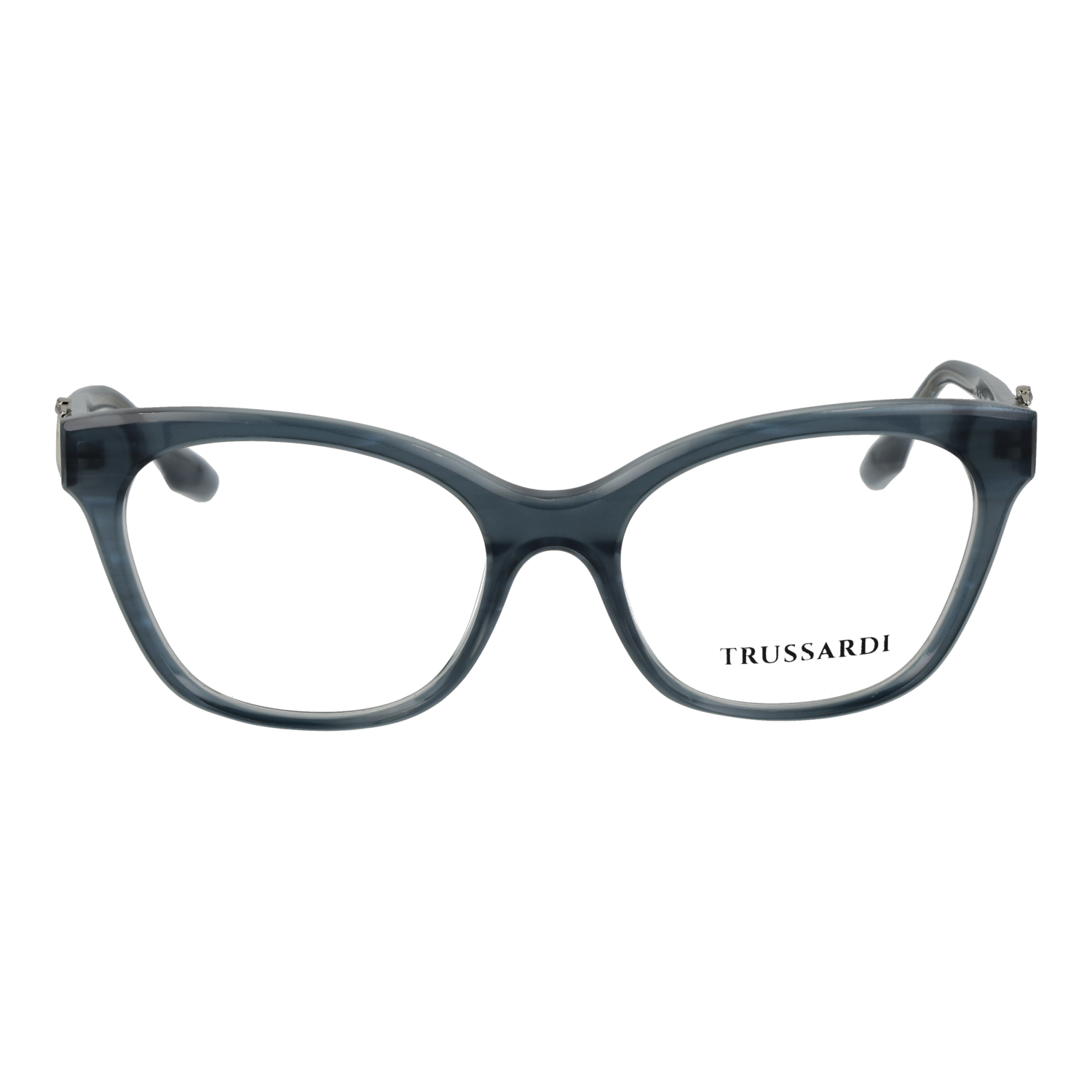 Trussardi TSW6028 55E01 front view – Acetate frame