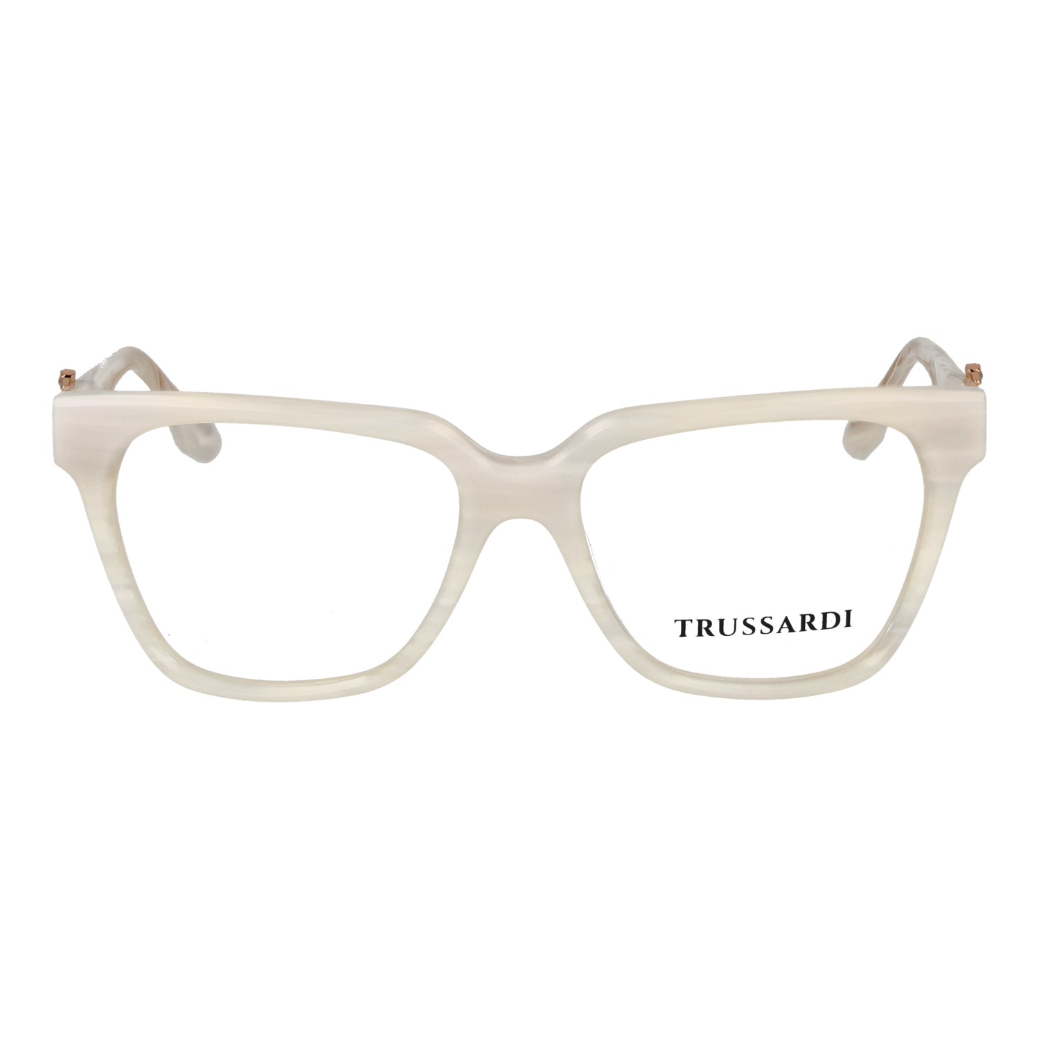 Trussardi TSW6029 52E01 front view – Acetate frame