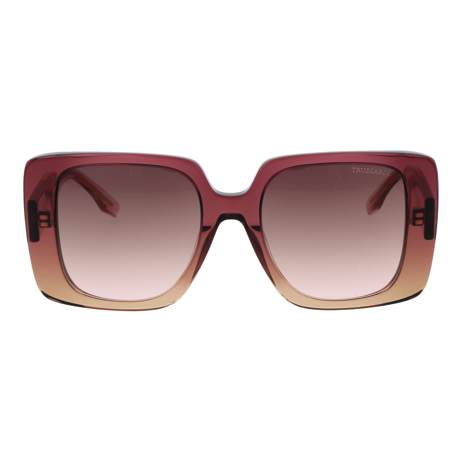Trussardi TSW9029 53C01 front view with Rose lenses