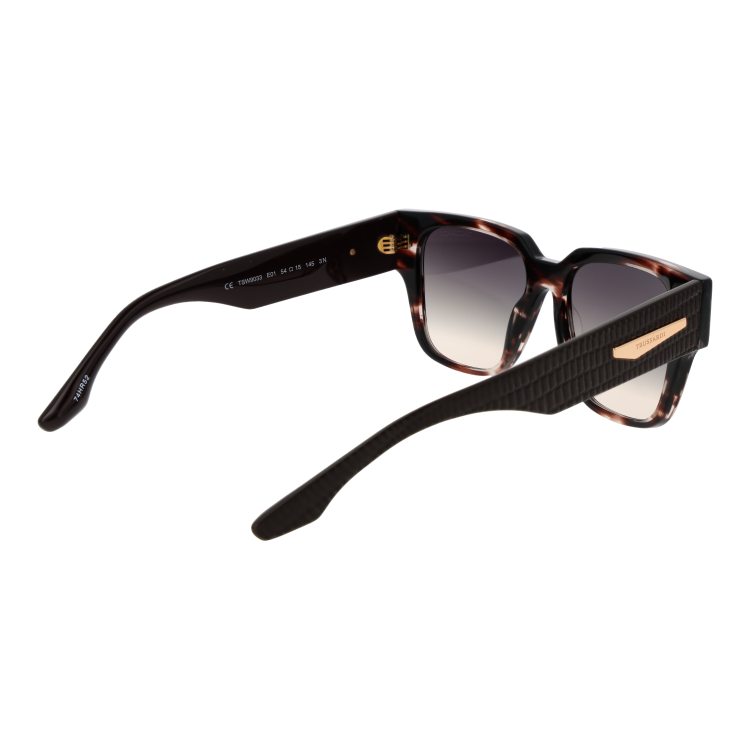 Trussardi TSW9033 54E01 rear view – Acetate frame