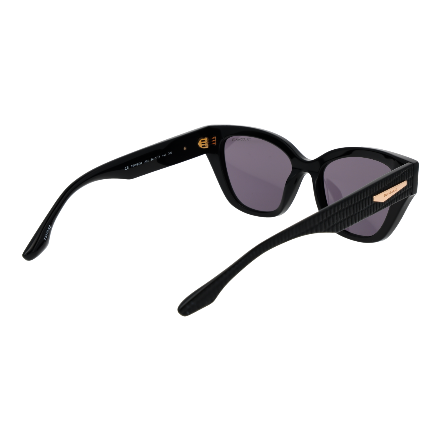 Trussardi TSW9034 54A01 rear view – Acetate frame