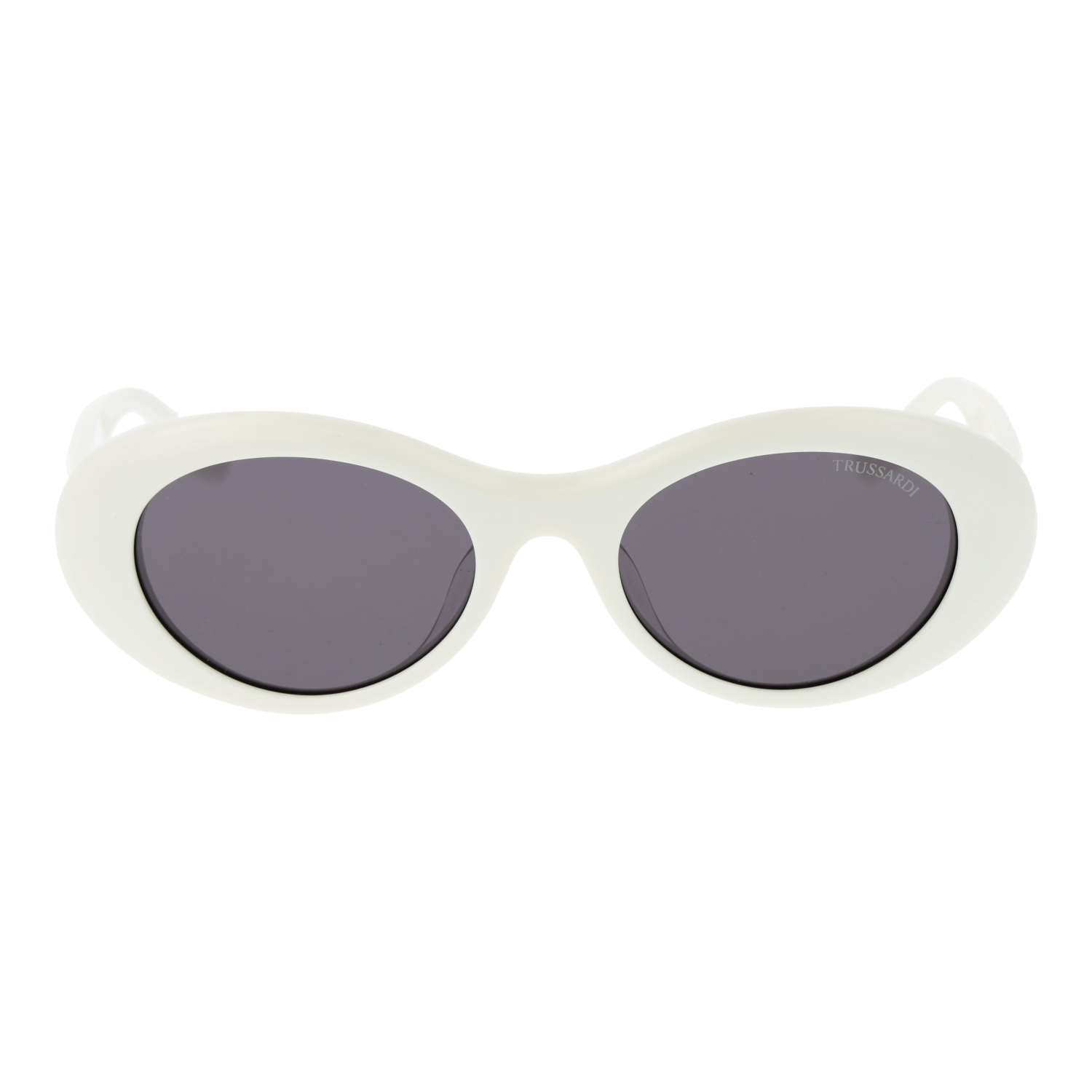 Trussardi TSW9094 53D01 front view with Purple lenses