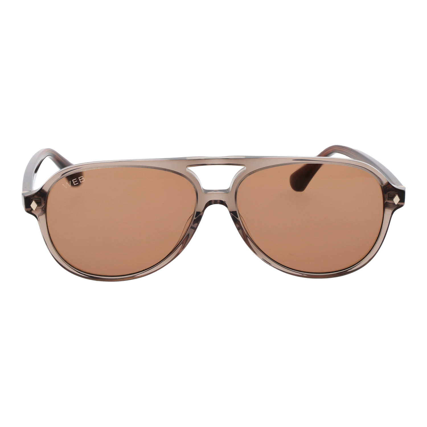 Web WE0368 5945E front view with Brown lenses