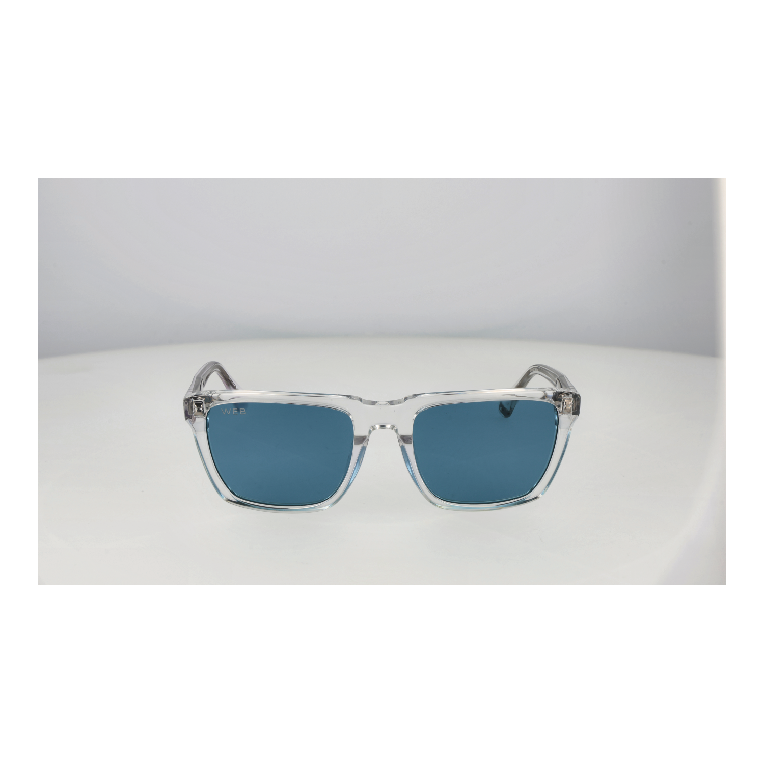 Web WE0379 5526V front view with Blue lenses
