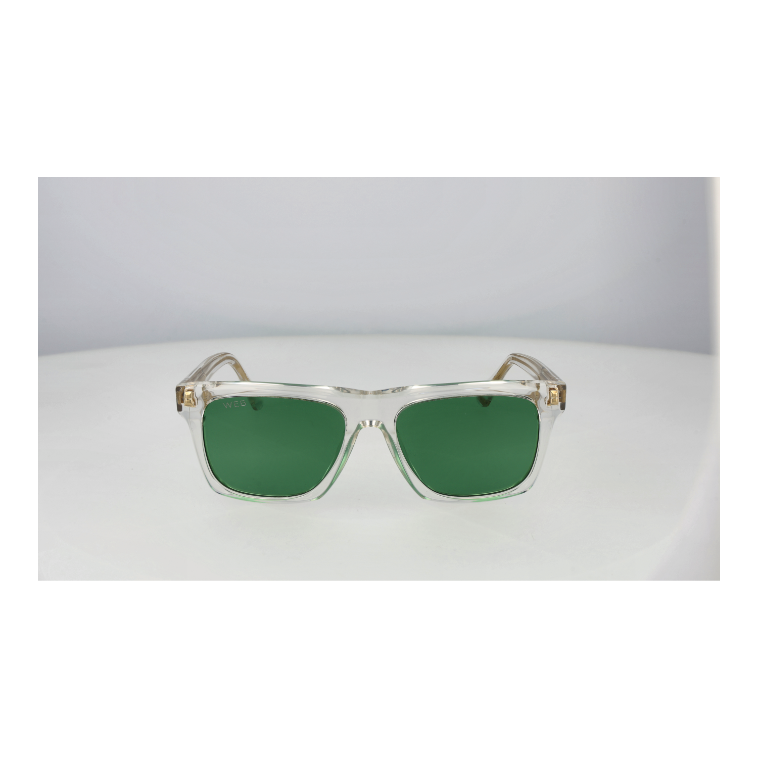 Web WE0382 5526N front view with Green lenses