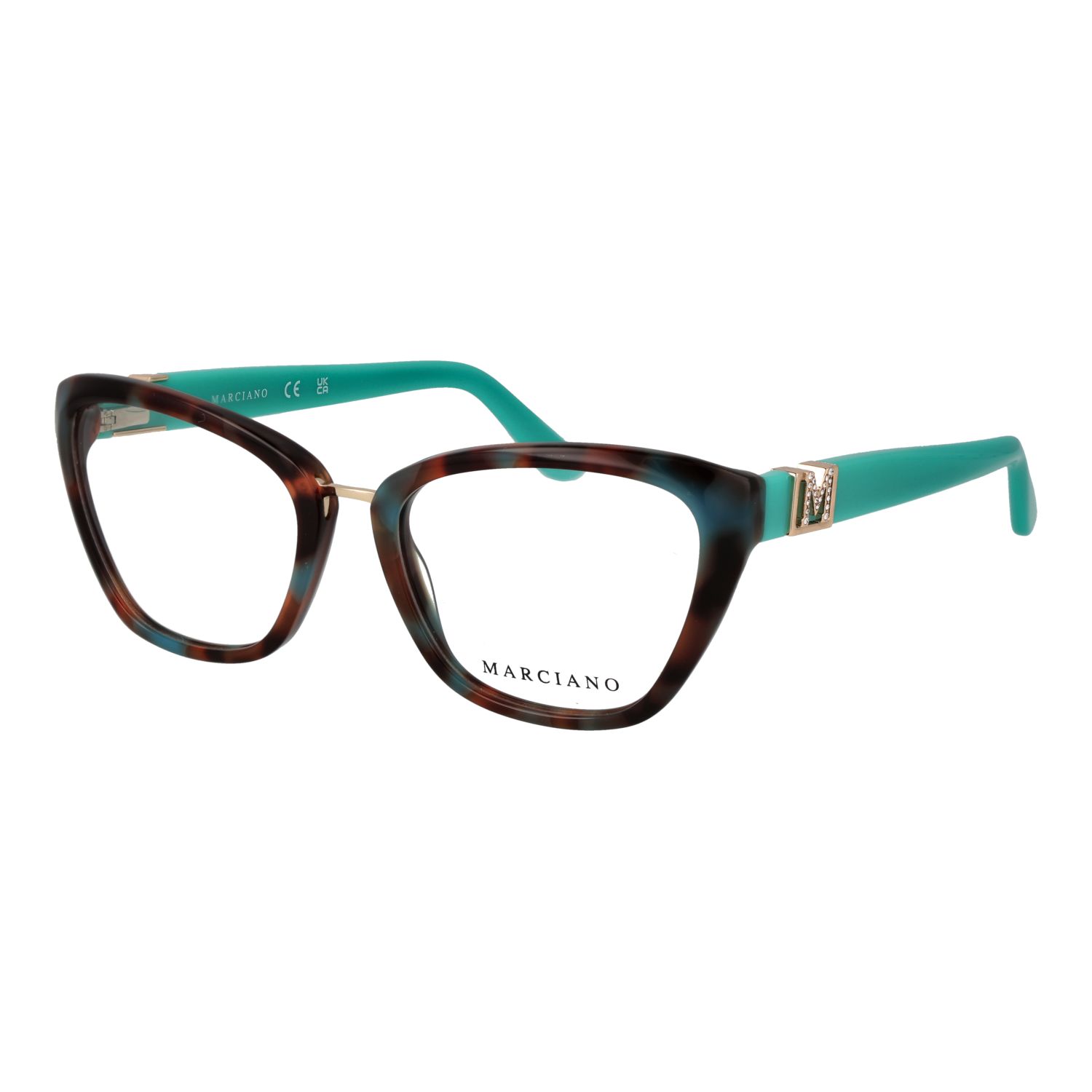 Marciano by Guess GM50003 52089 optical frames side view