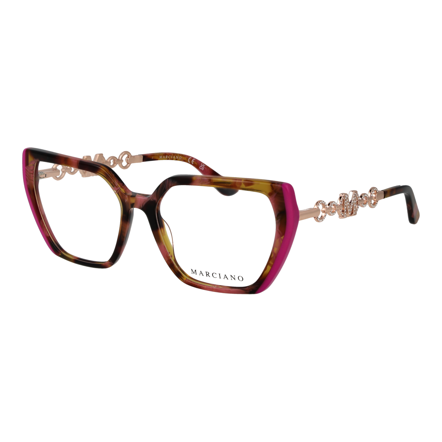 Marciano by Guess GM50005 54083 optical frames side view
