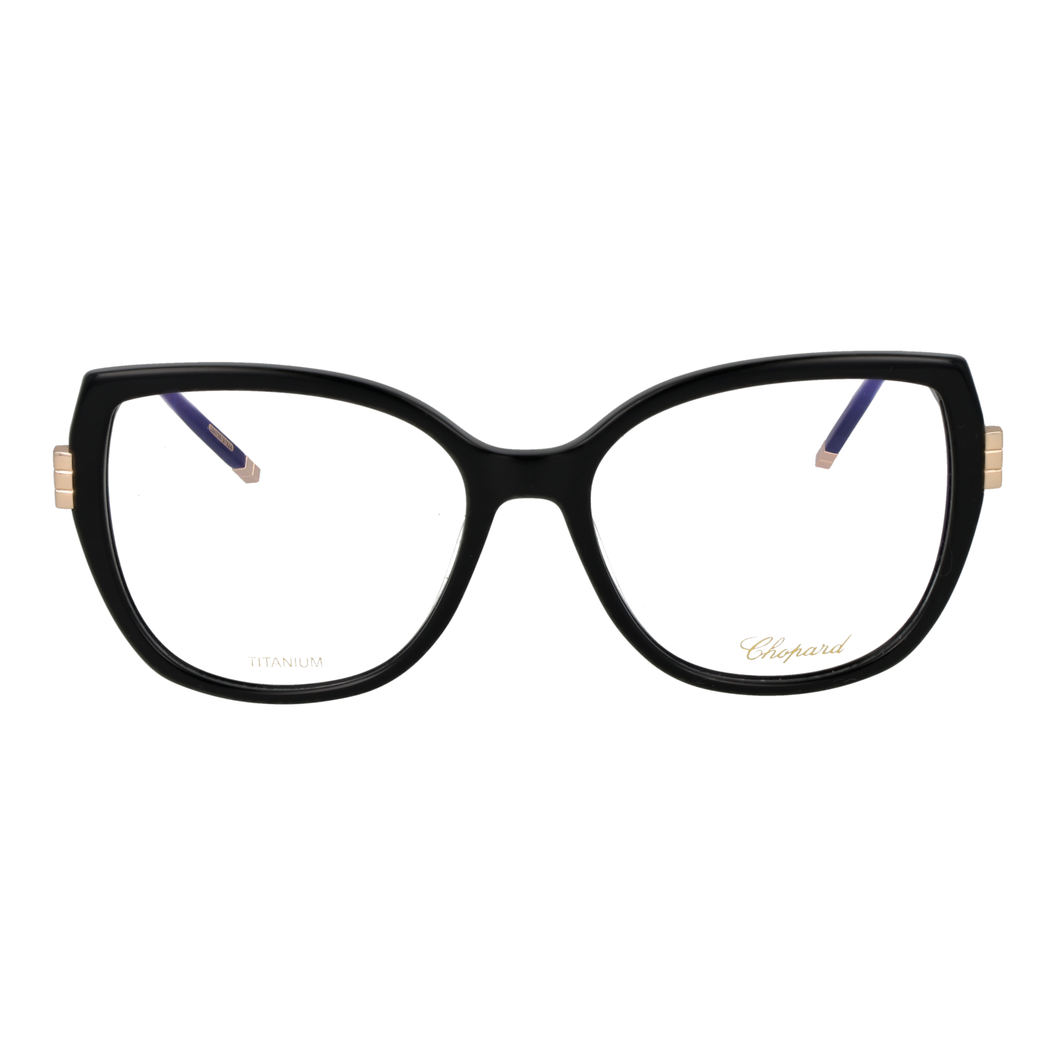 Chopard VCH360M 550BLK front view – Titanium frame