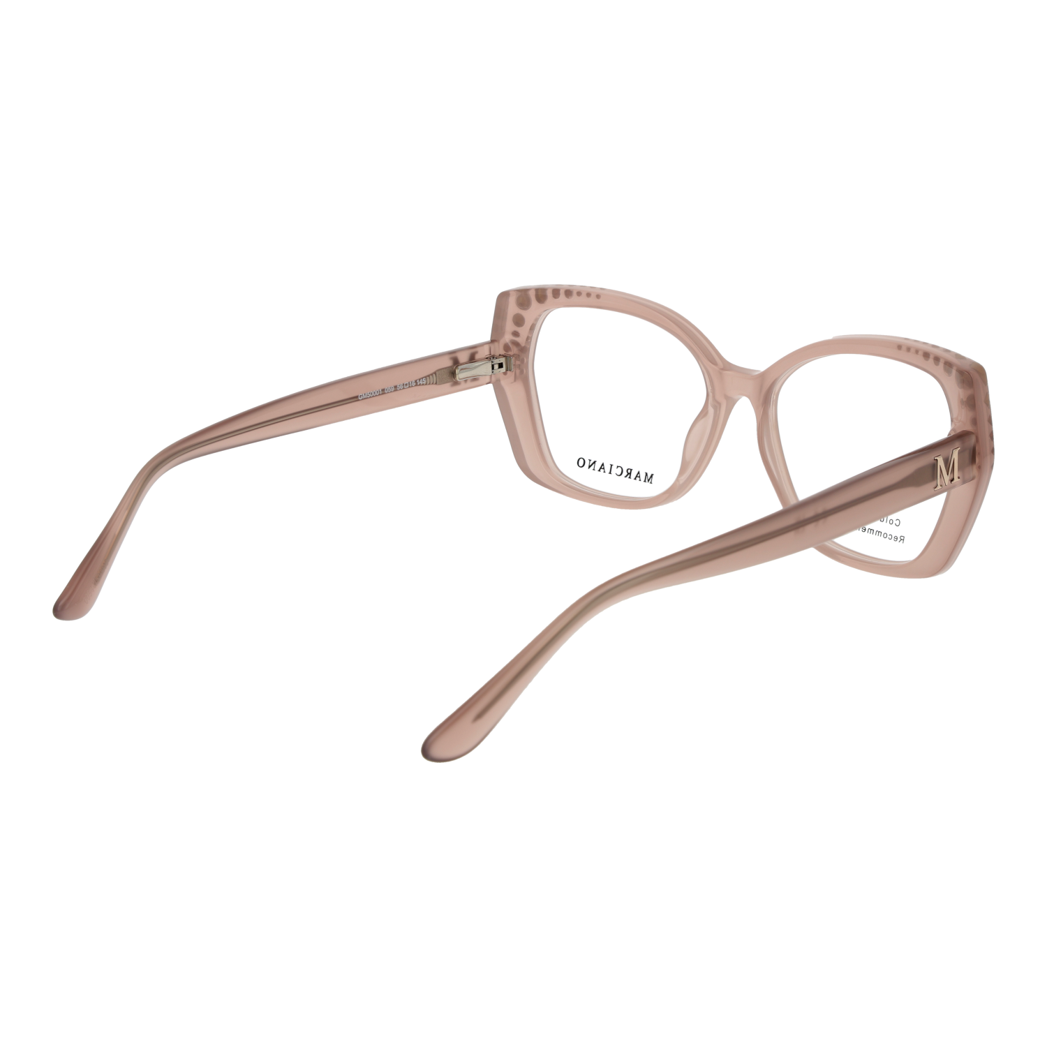 Marciano by Guess GM50001 56059 rear view showing hinges