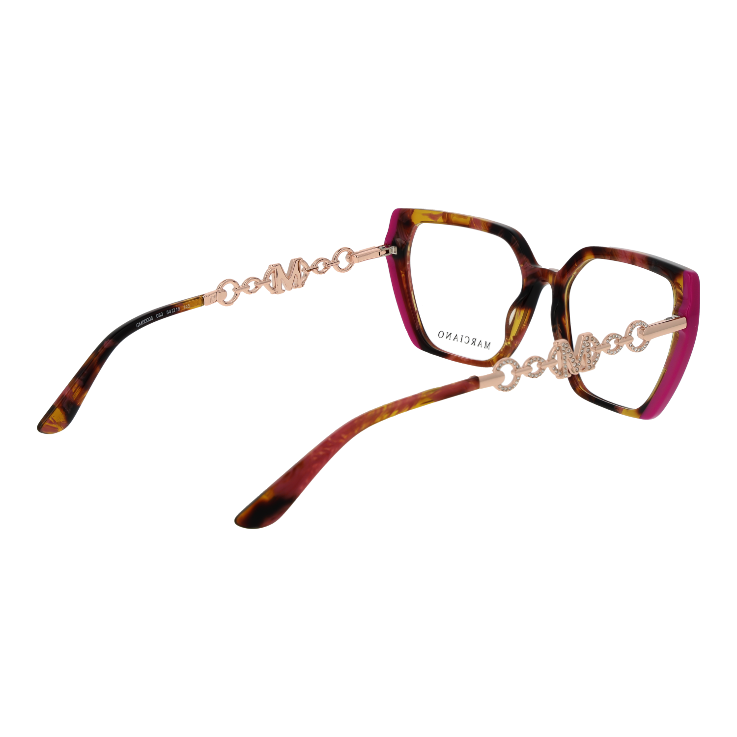 Marciano by Guess GM50005 54083 rear view showing hinges