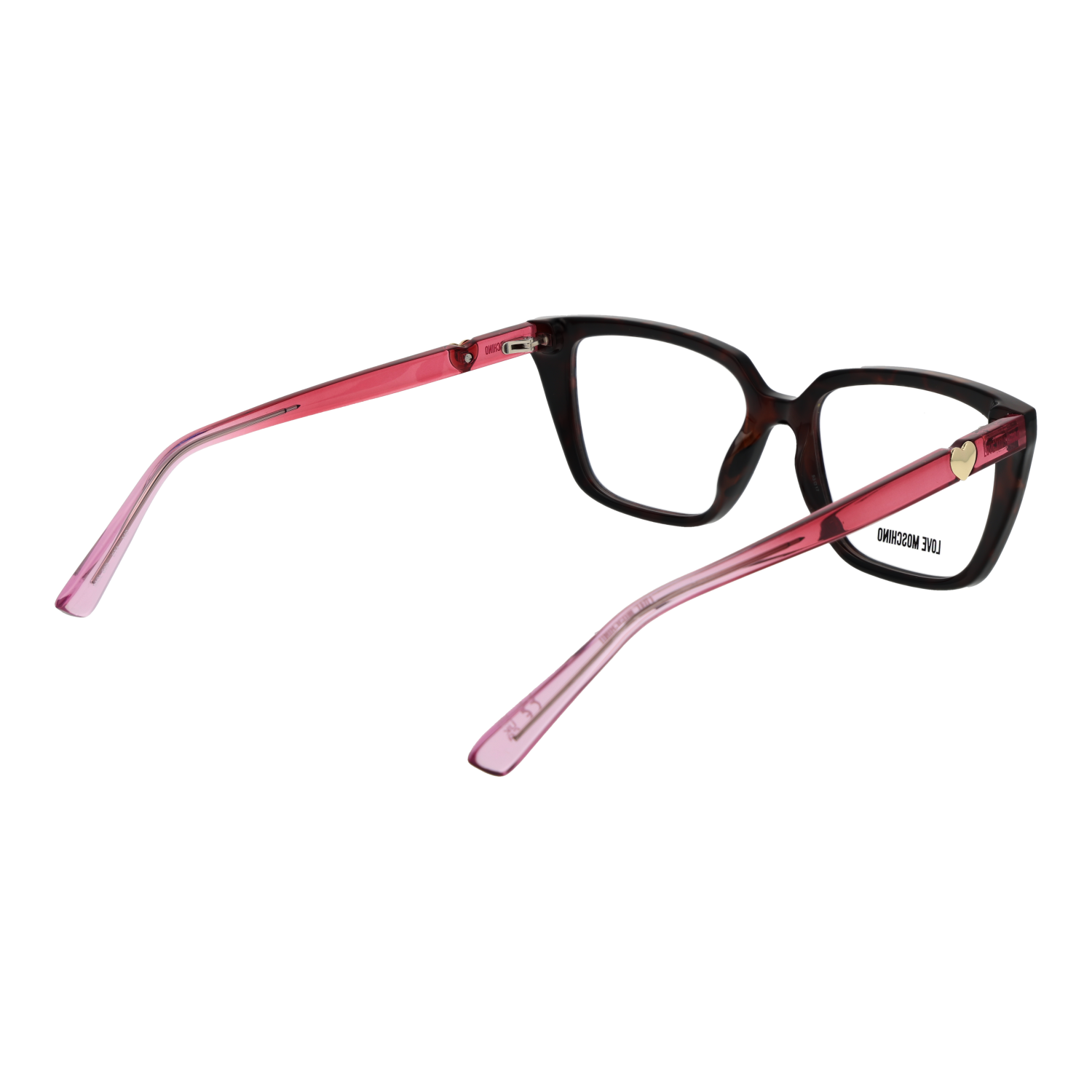 Moschino Love MOL699 530T417 rear view showing hinges