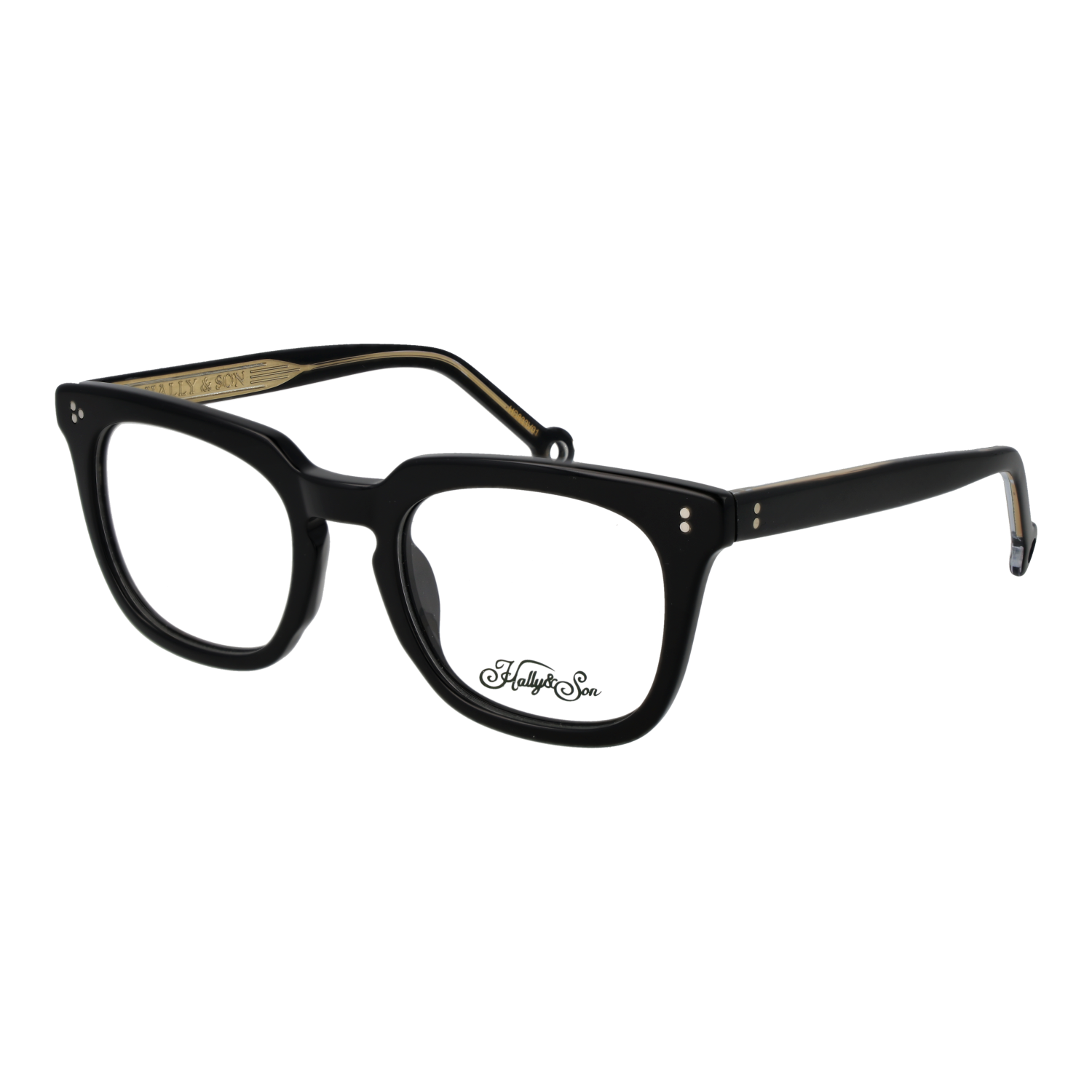 Hally & Son HS833V01 5101 optical frames side view