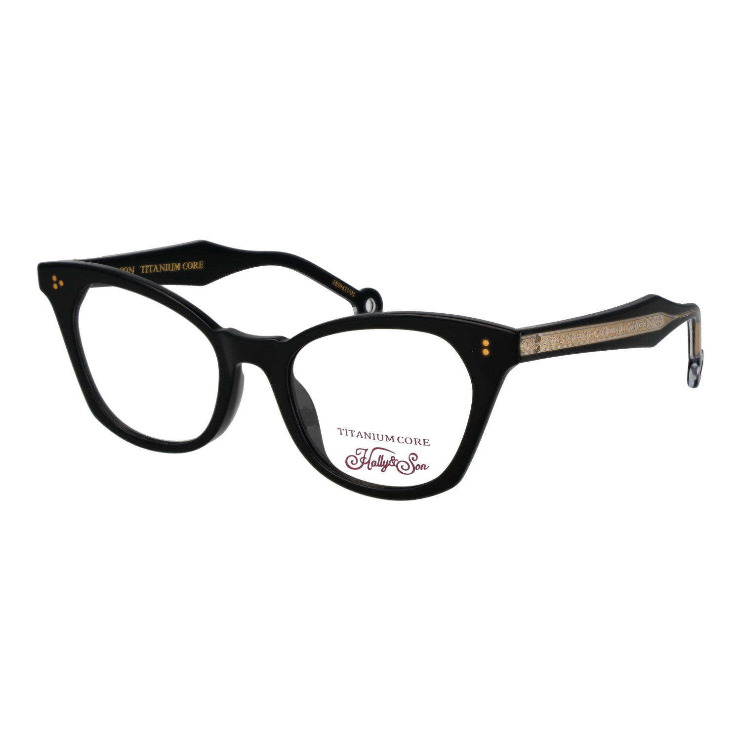 Hally & Son HS941V01 5301 optical frames side view
