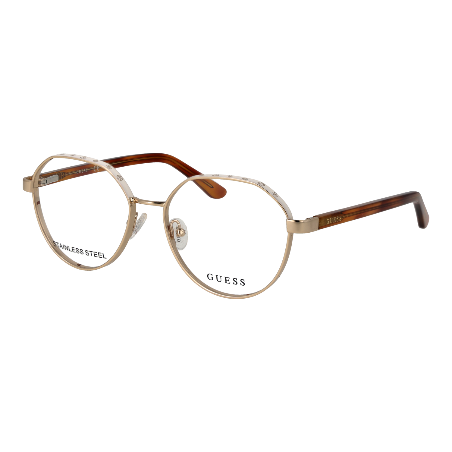 Guess GU50124 53032 optical frames side view