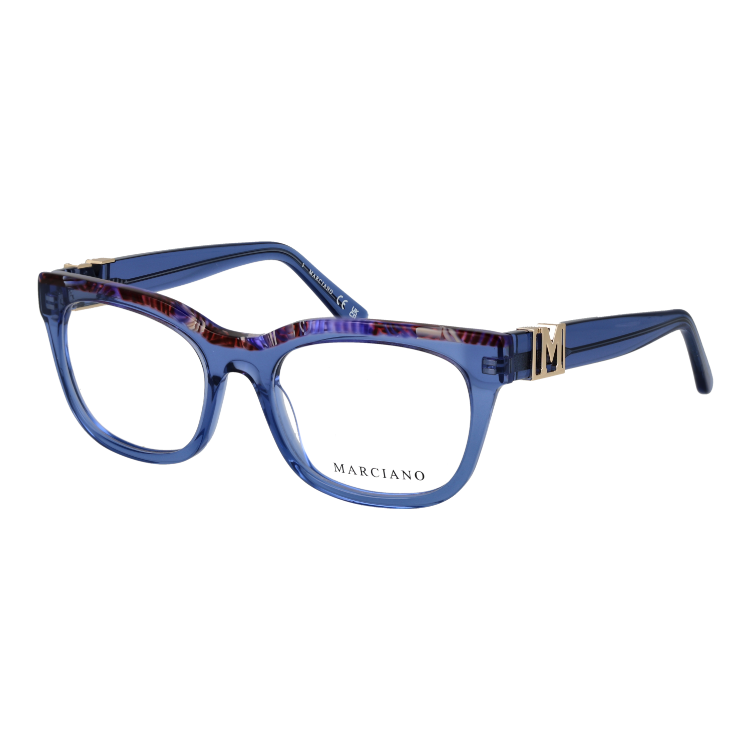 Marciano by Guess GM50033 51083 optical frames side view