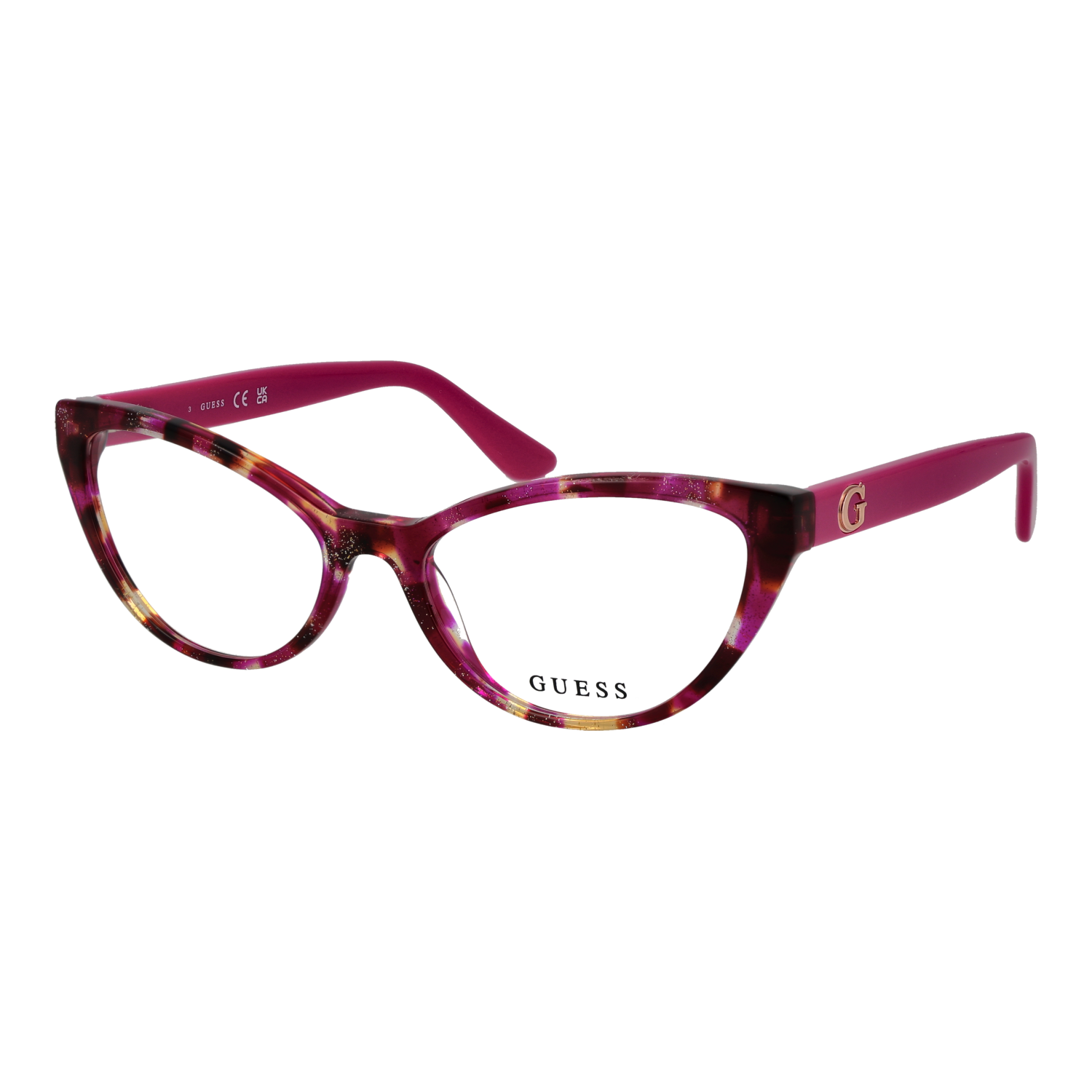 Guess GU50236 54078 optical frames side view