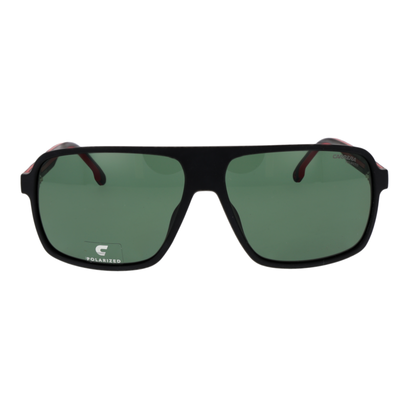 Carrera C SPORT 19/S 63BLXUC front view with Green lenses