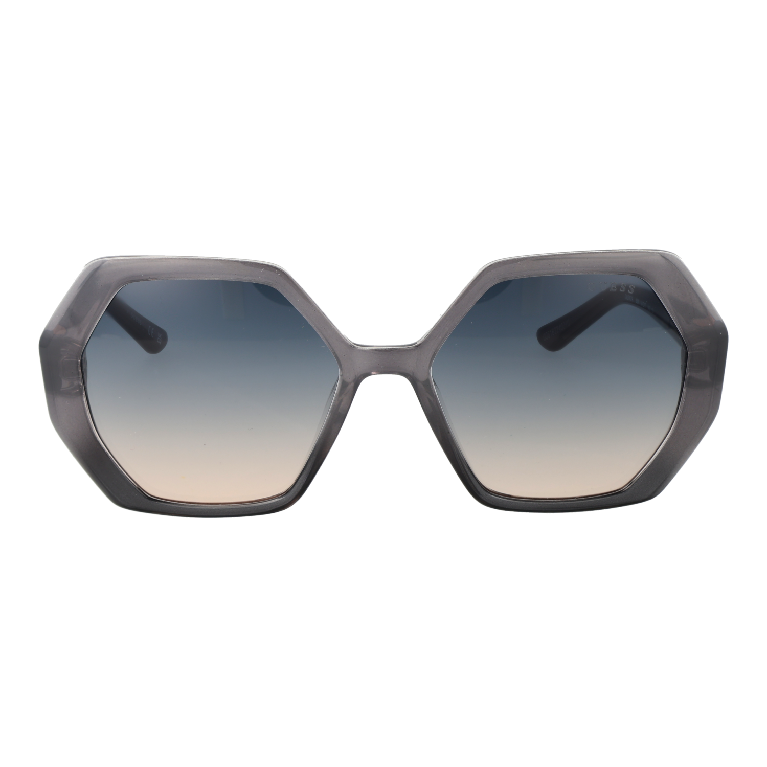Guess GU7879 5420W front view with Blue lenses