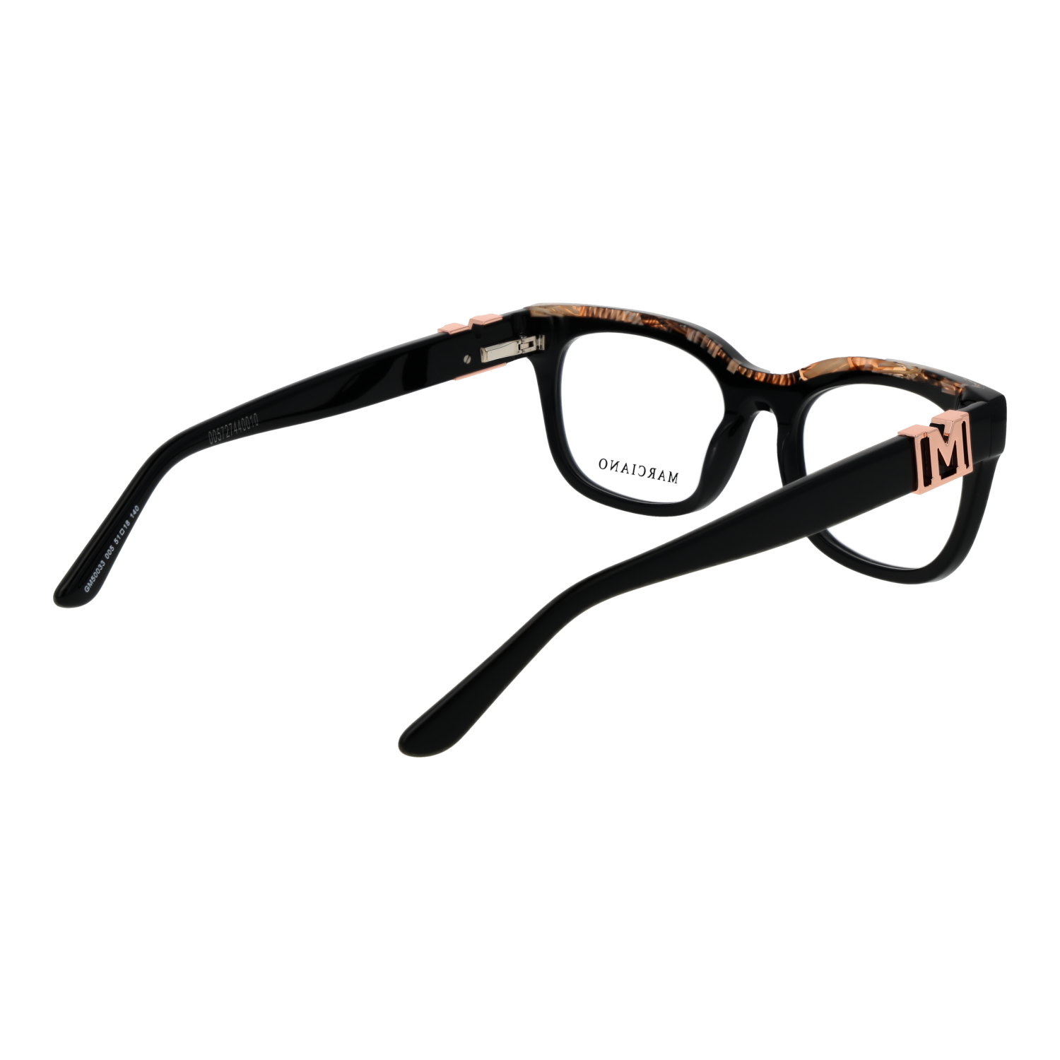 Marciano by Guess GM50033 51005 rear view showing hinges