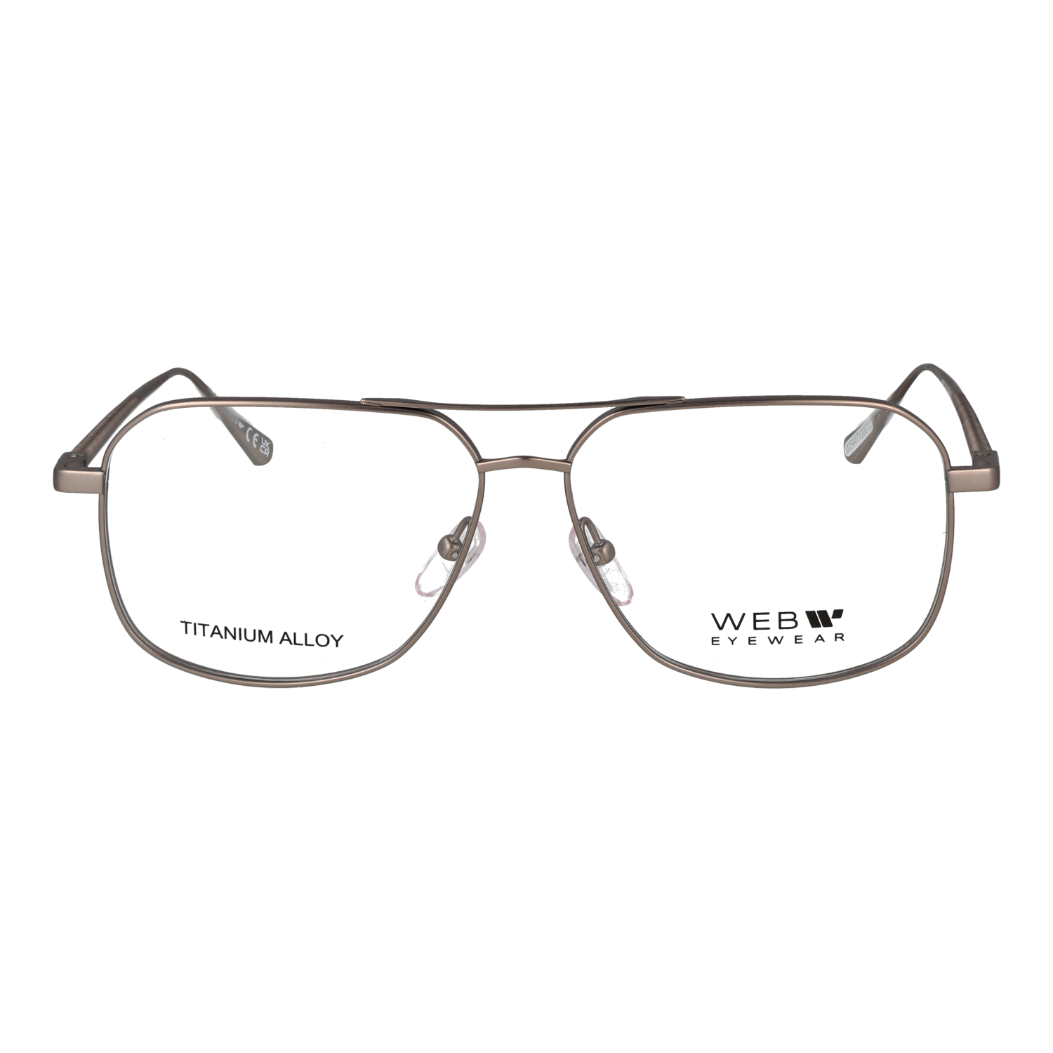Web WE5437 57015 front view – Titanium frame