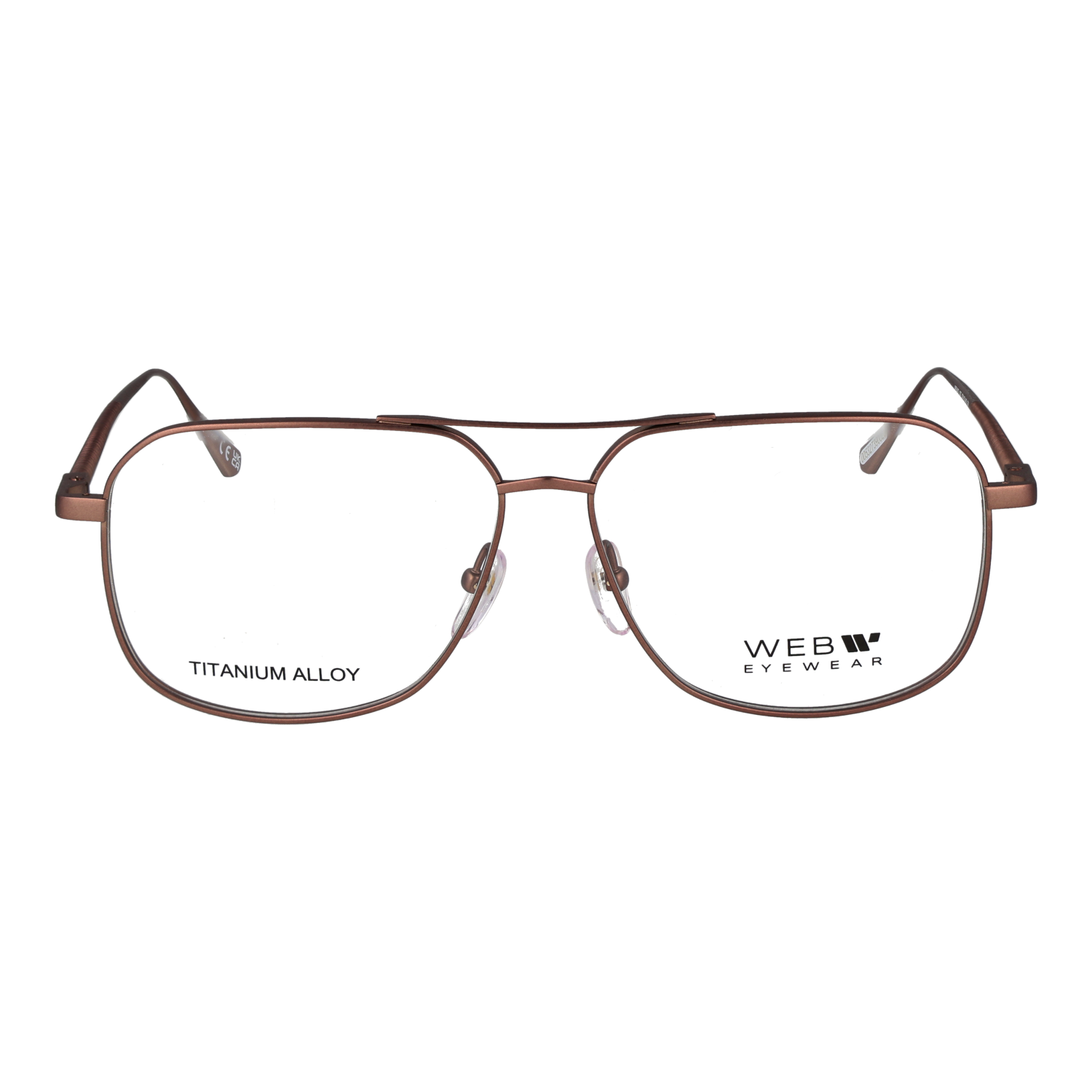 Web WE5437 57037 front view – Titanium frame